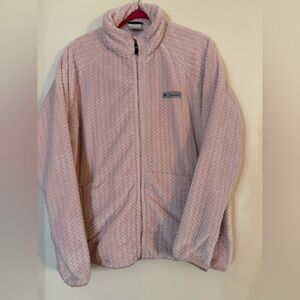 Columbia Soft Pink Plush Jacket